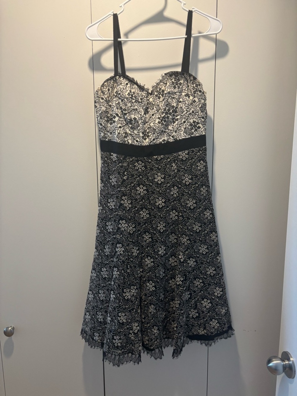 Nanette Lapore Lace Fit-and-Flare Dress